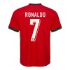 Maillot de Supporter Portugal Ronaldo 7 Domicile Euro 2024 Pour Enfant